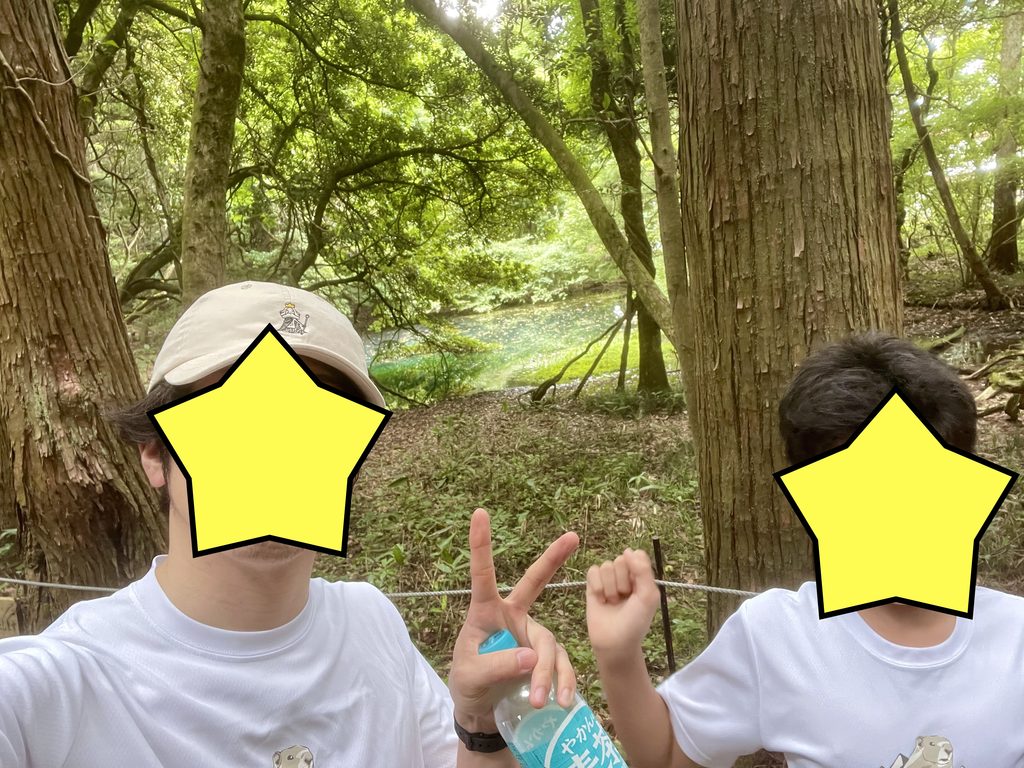 西浜キャンプ場へ向かう途中の旅行写真